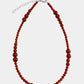 Avery Necklace - Carnelian