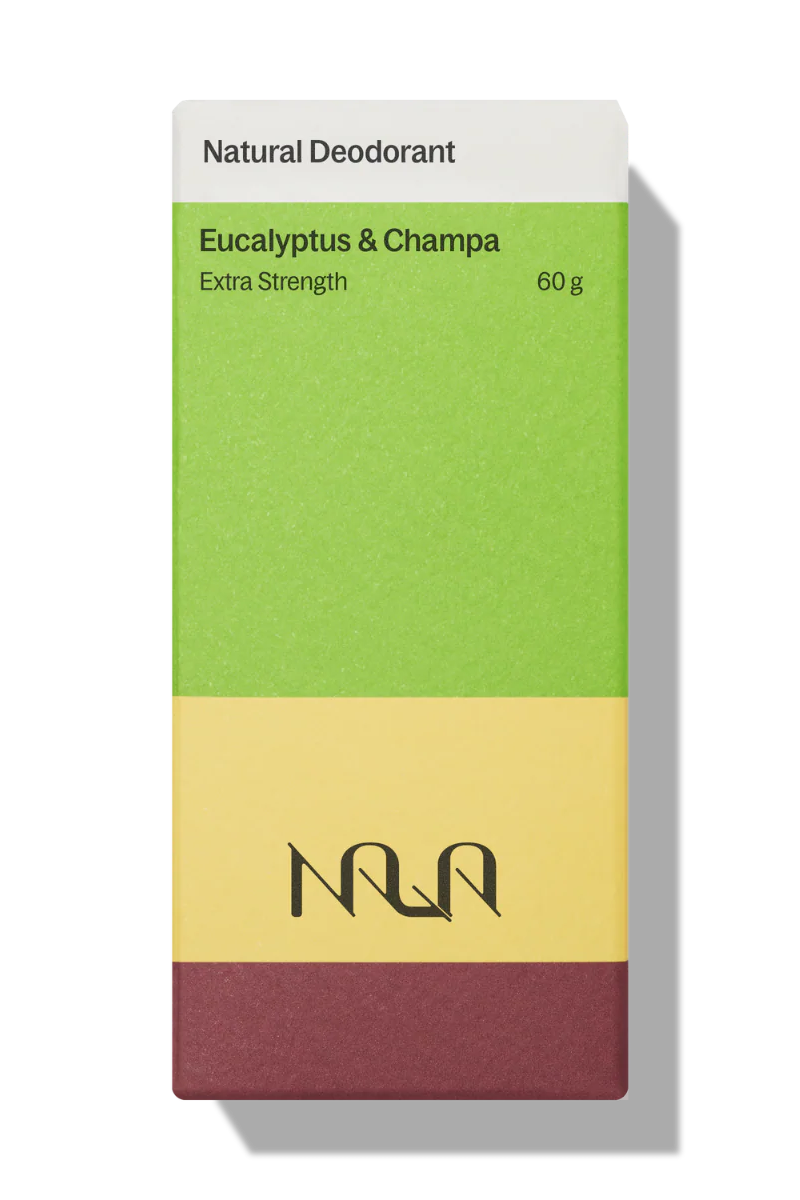 Natural Deodorant - Eucalyptus & Champa Extra Strength