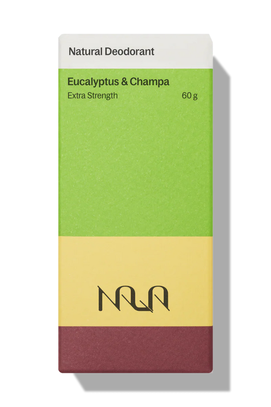 Natural Deodorant - Eucalyptus & Champa Extra Strength