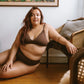 Triangle Bra - Brown