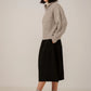 Oversized Shawl Pullover - Marble