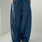 Parachute Pants - Blue Denim