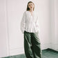 Pierce Top - Dove Stripe