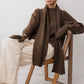 Rib Scarf - Bark