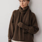 Rib Scarf - Bark