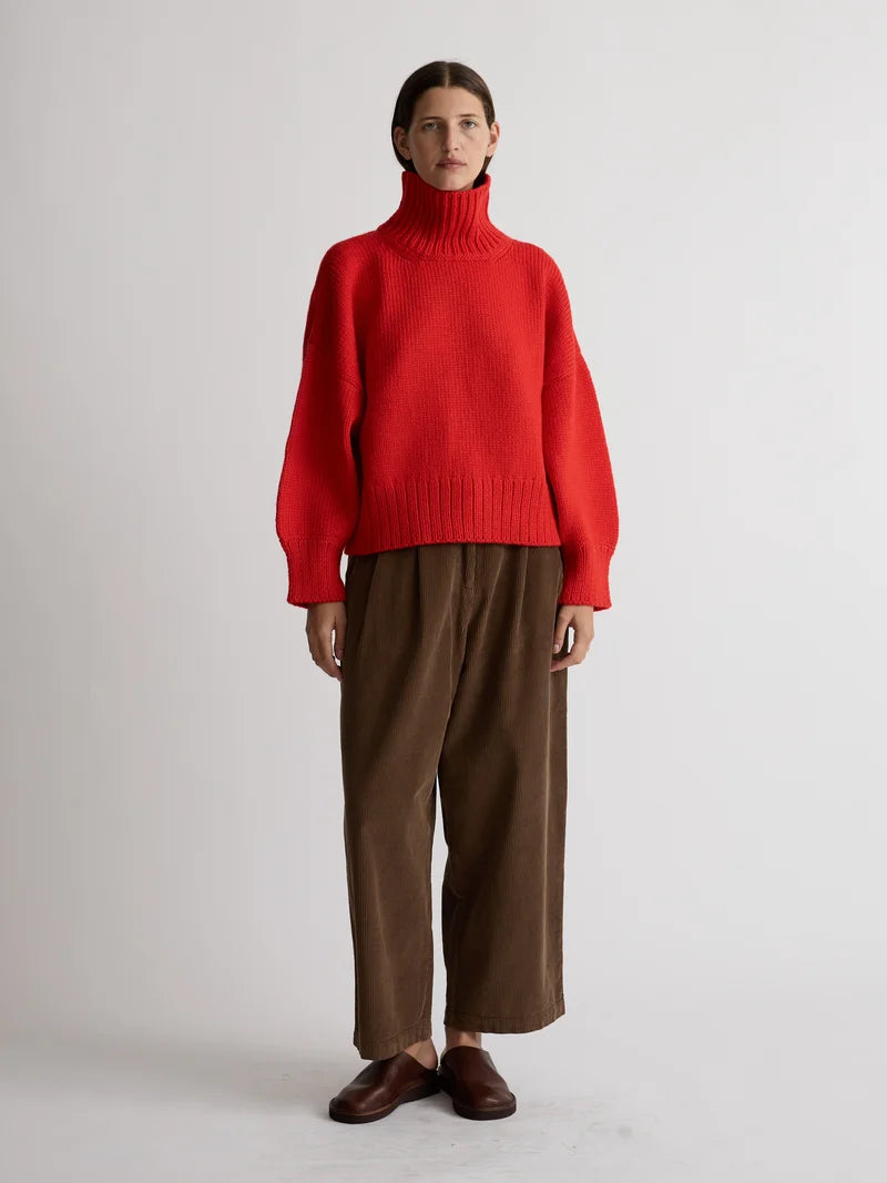 Boy Trouser Cord - Chocolate