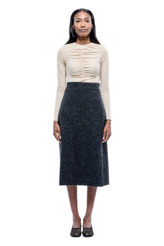 Calista Skirt - Dark Grey