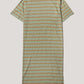 Fidelity Dress - Olive and Tan Stripe