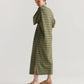 Fidelity Dress - Olive and Tan Stripe