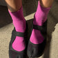 Sneaker Socks - Azalea
