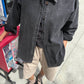 Theo Jacket - Black Denim