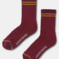 Boyfriend Socks - Cardinal
