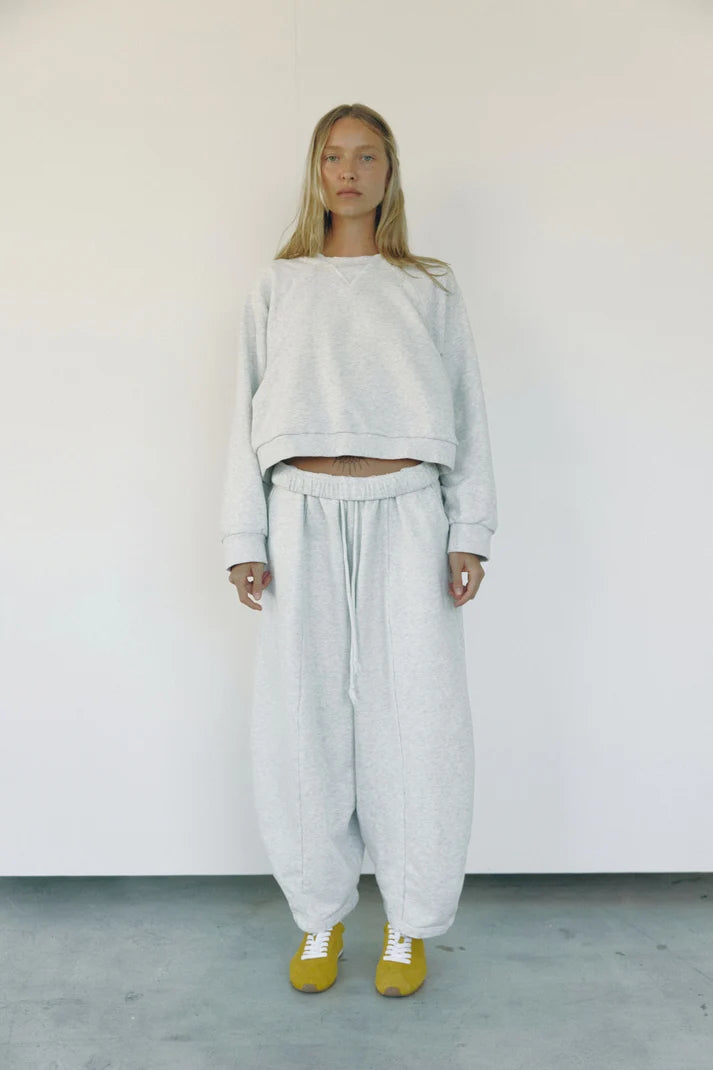 The Barrel Sweat Pant - Grey