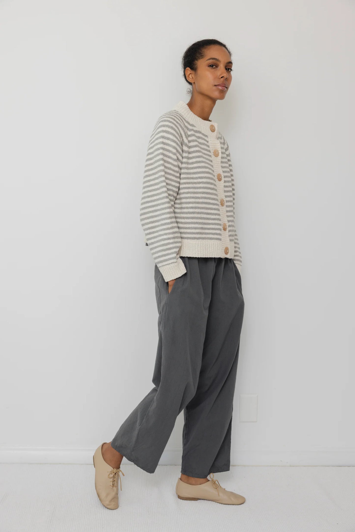 Striped Bomber - Heather