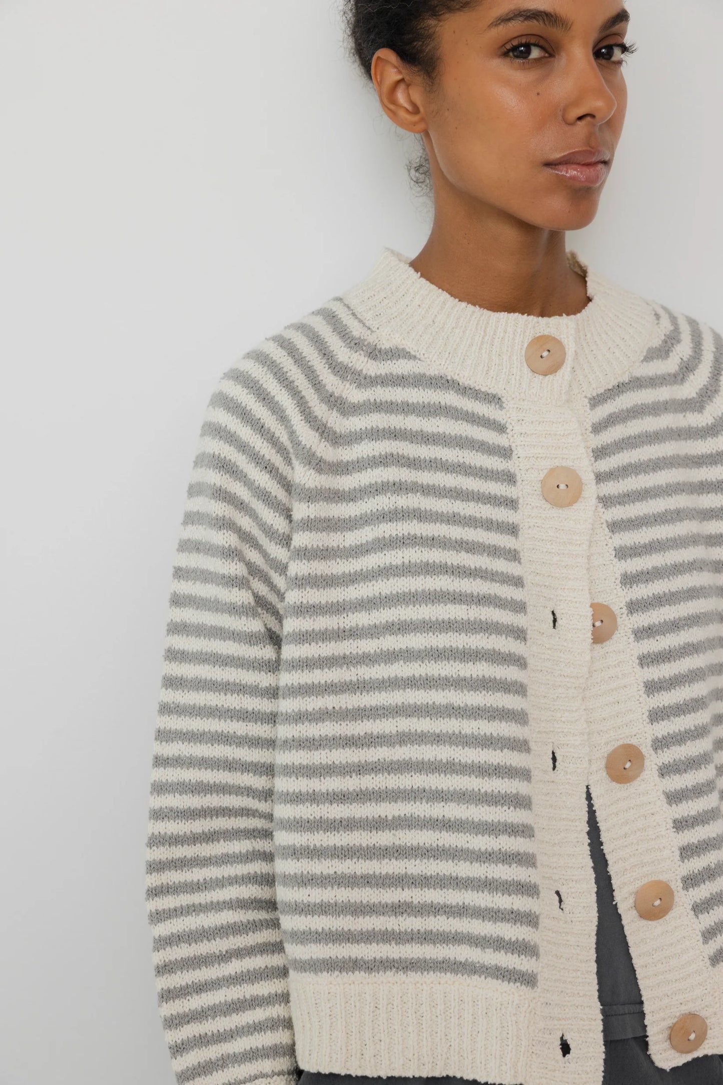 Striped Bomber - Heather