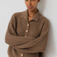 Lattice Cardigan - Camel