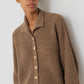 Lattice Cardigan - Camel