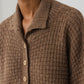 Lattice Cardigan - Camel