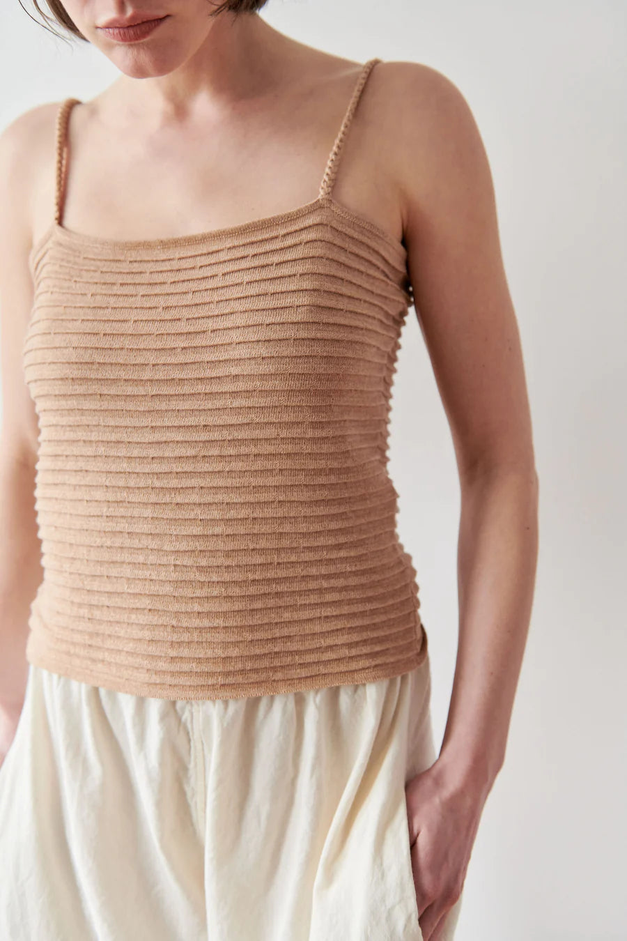 Ripple Cami - Sand