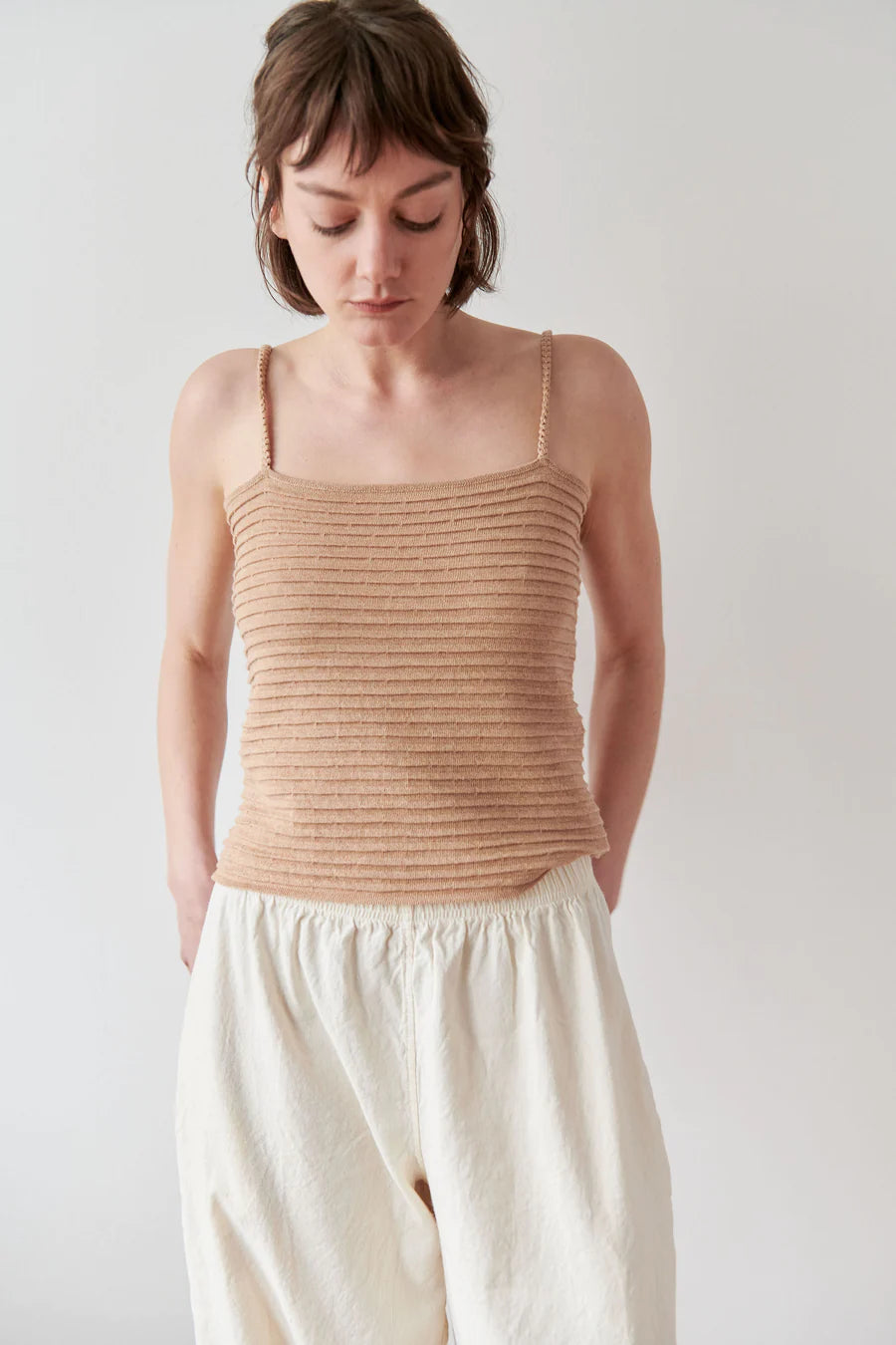 Ripple Cami - Sand