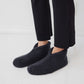 Felted Slippers - Midnight