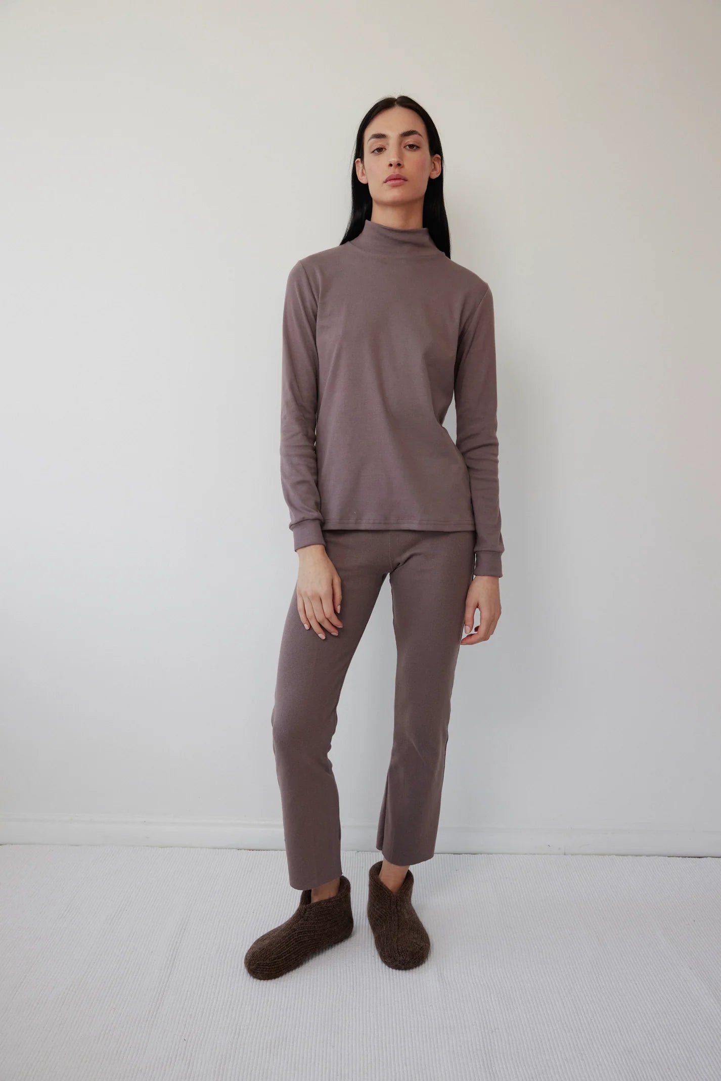 Easy Turtleneck - Mushroom