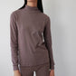 Easy Turtleneck - Mushroom