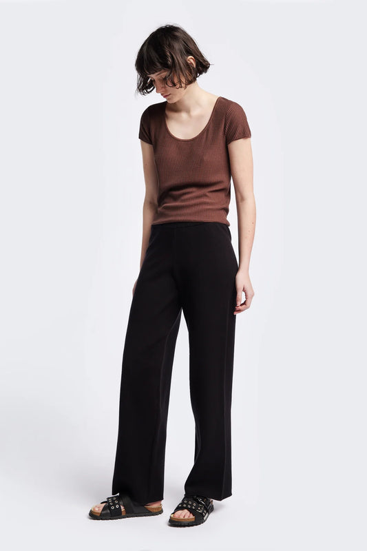 Celsius Knit T-Shirt -  Cocoa