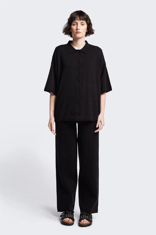 Escalade Knit Shirt - Black