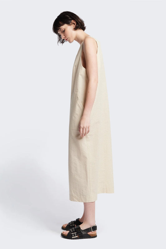 Forces Pinafore Dress - Ecru