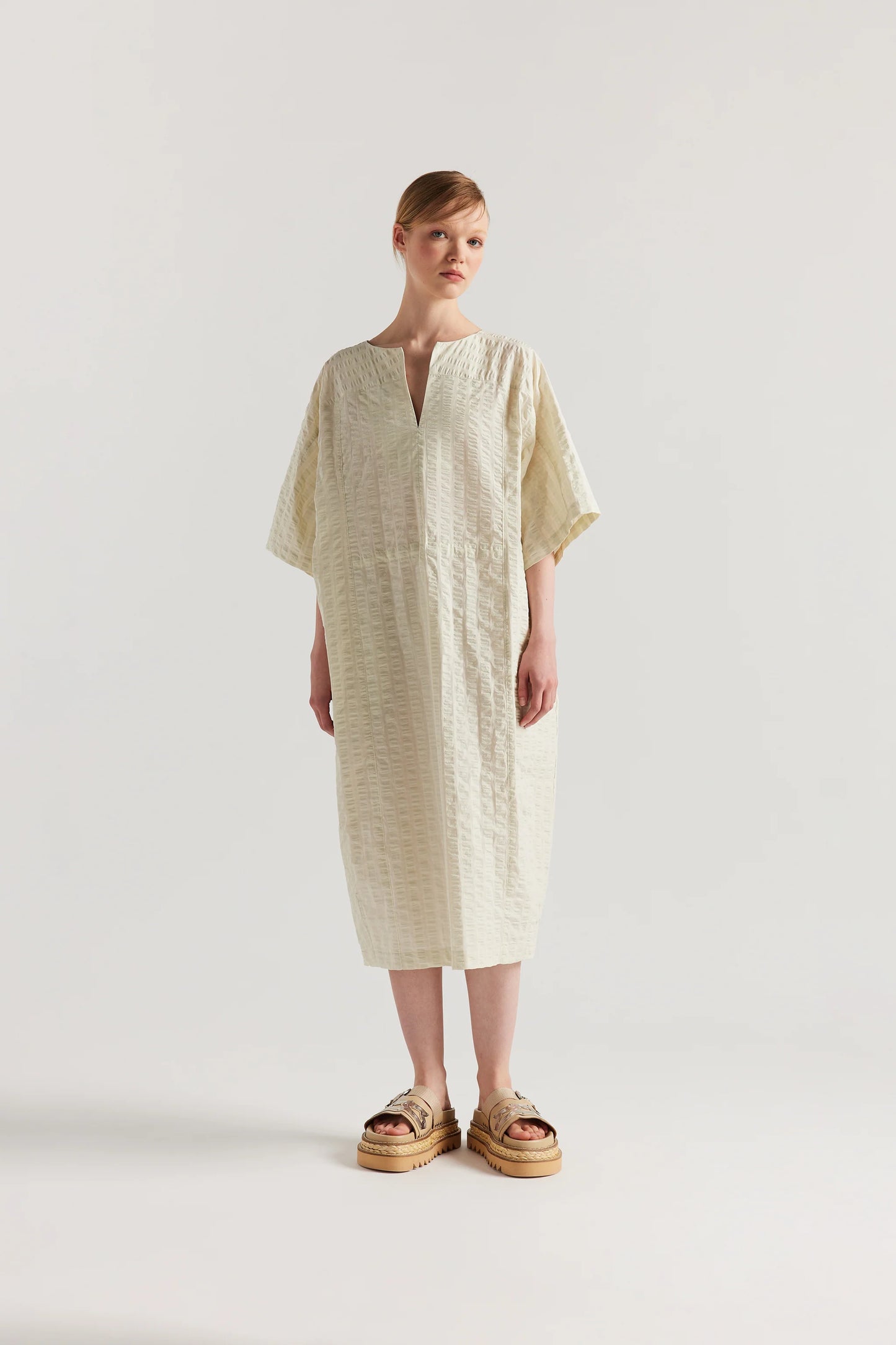 Origin Dress - Butter Check