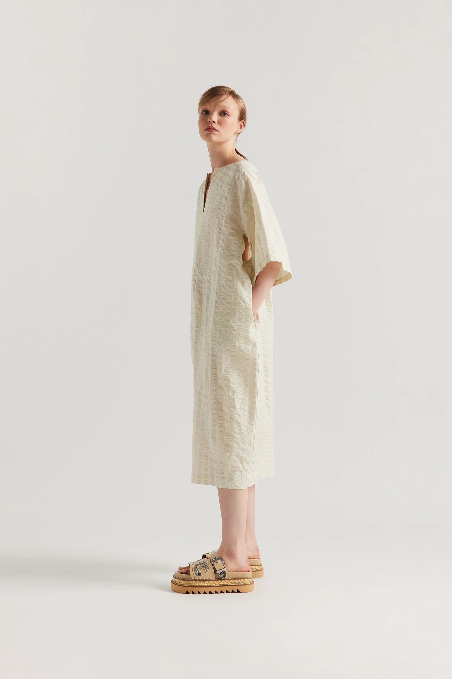 Origin Dress - Butter Check