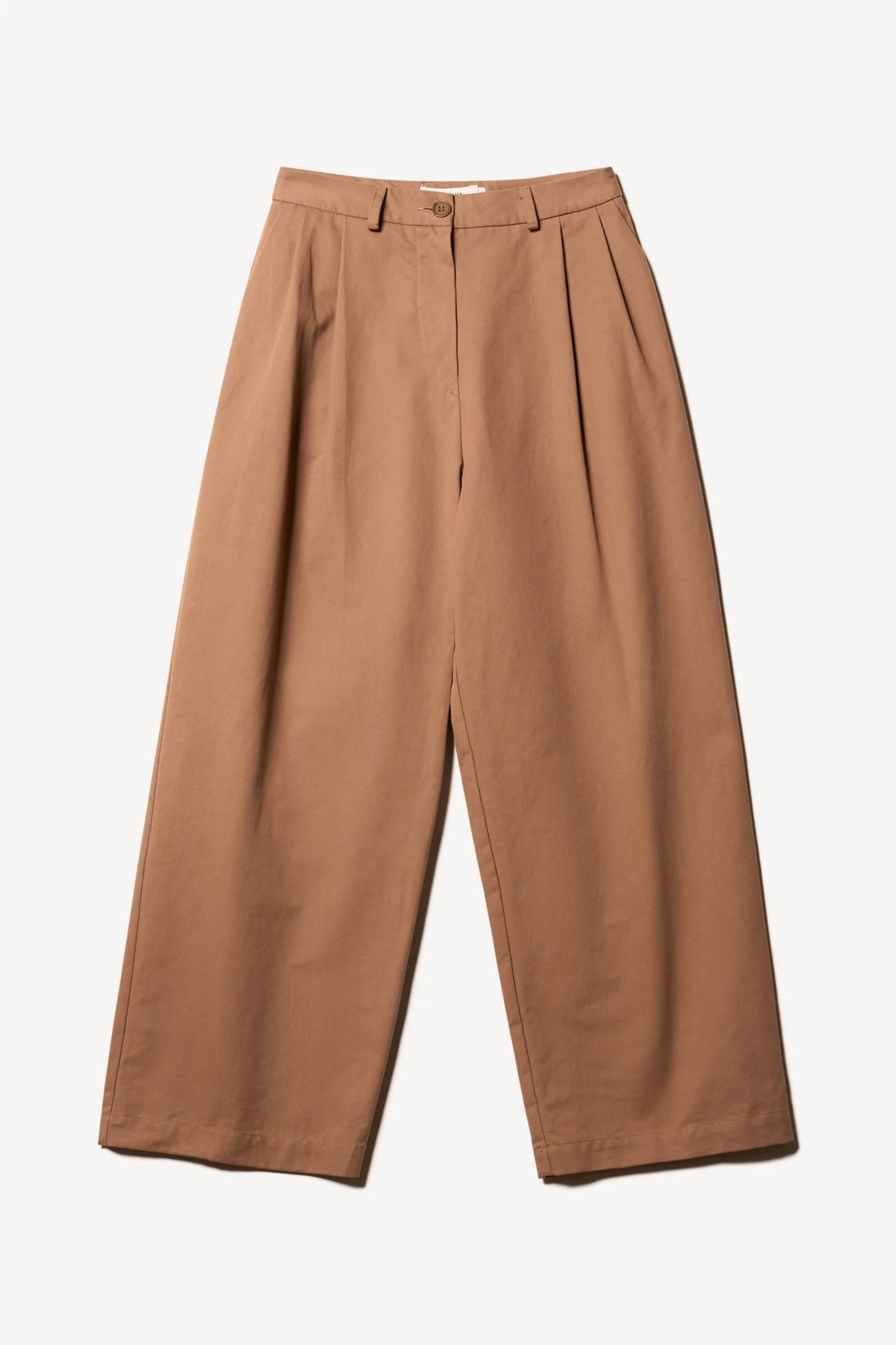 Seleno Pleat Pant - Clay