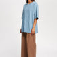 Seleno Pleat Pant - Clay
