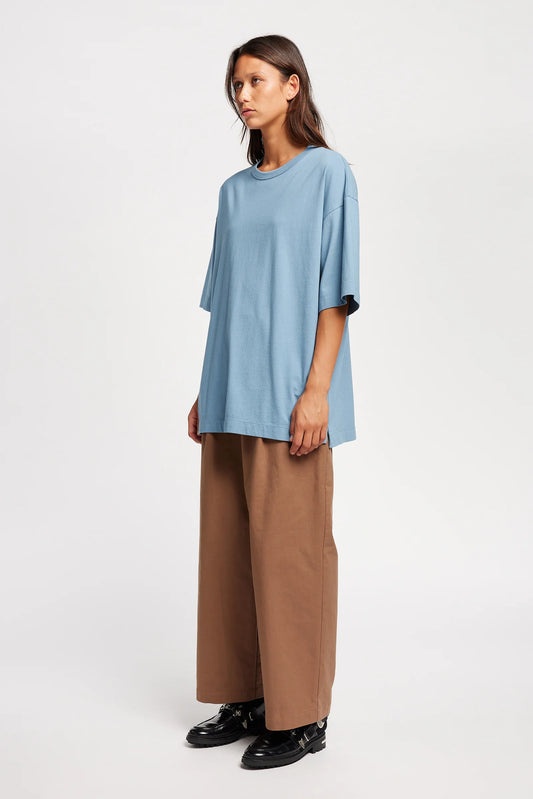 Seleno Pleat Pant - Clay
