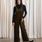 Overall Jumper - Olive Corduroy