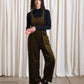 Overall Jumper - Olive Corduroy