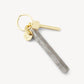 Bar Keychain in Grey Shell