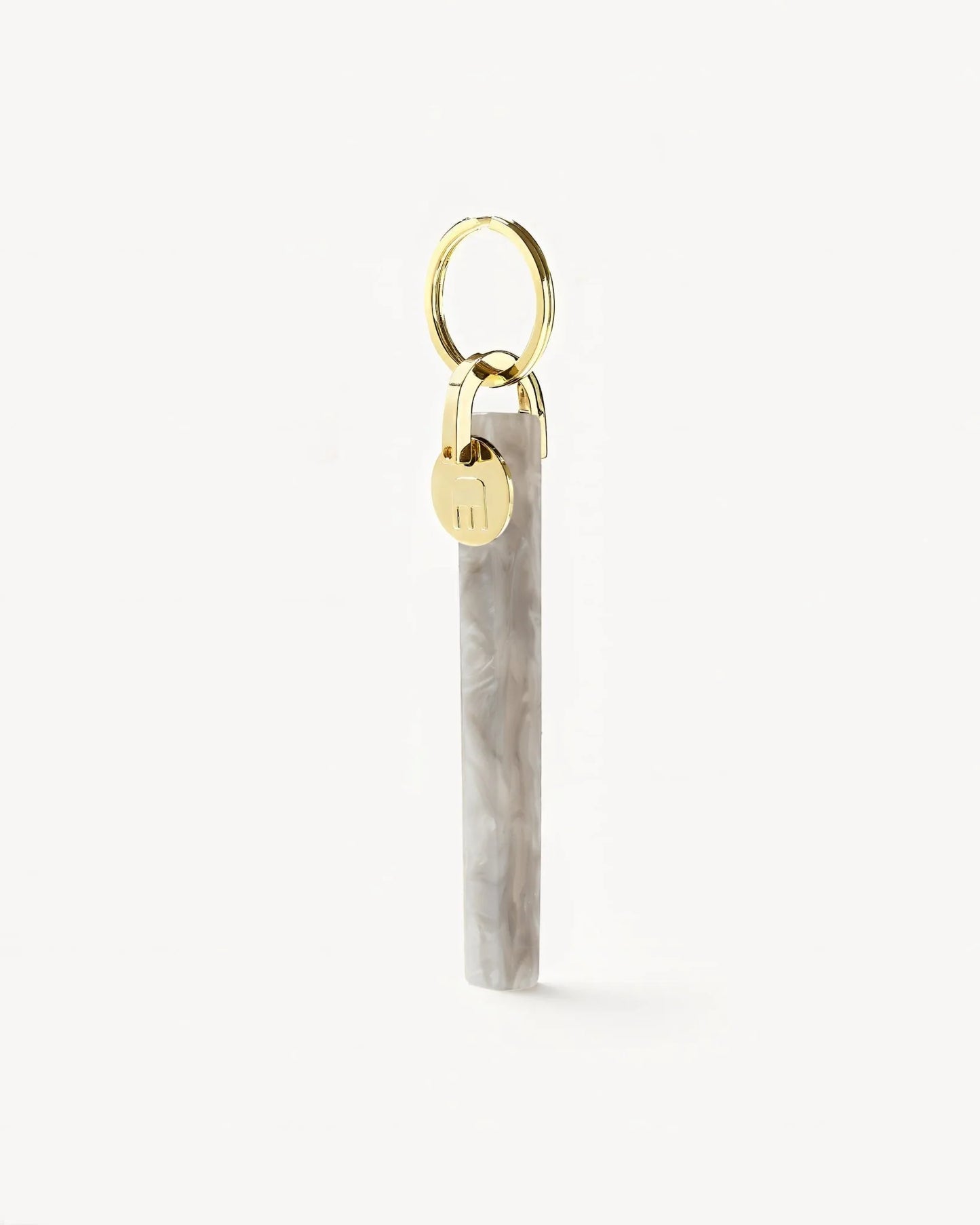 Bar Keychain in Grey Shell