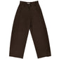 Loose Barrel Pant - Dark Brown