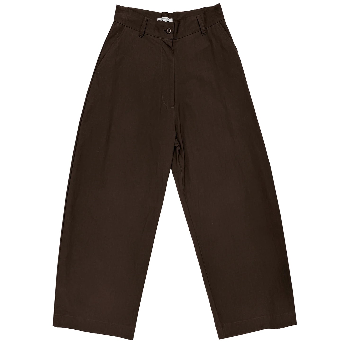 Loose Barrel Pant - Dark Brown