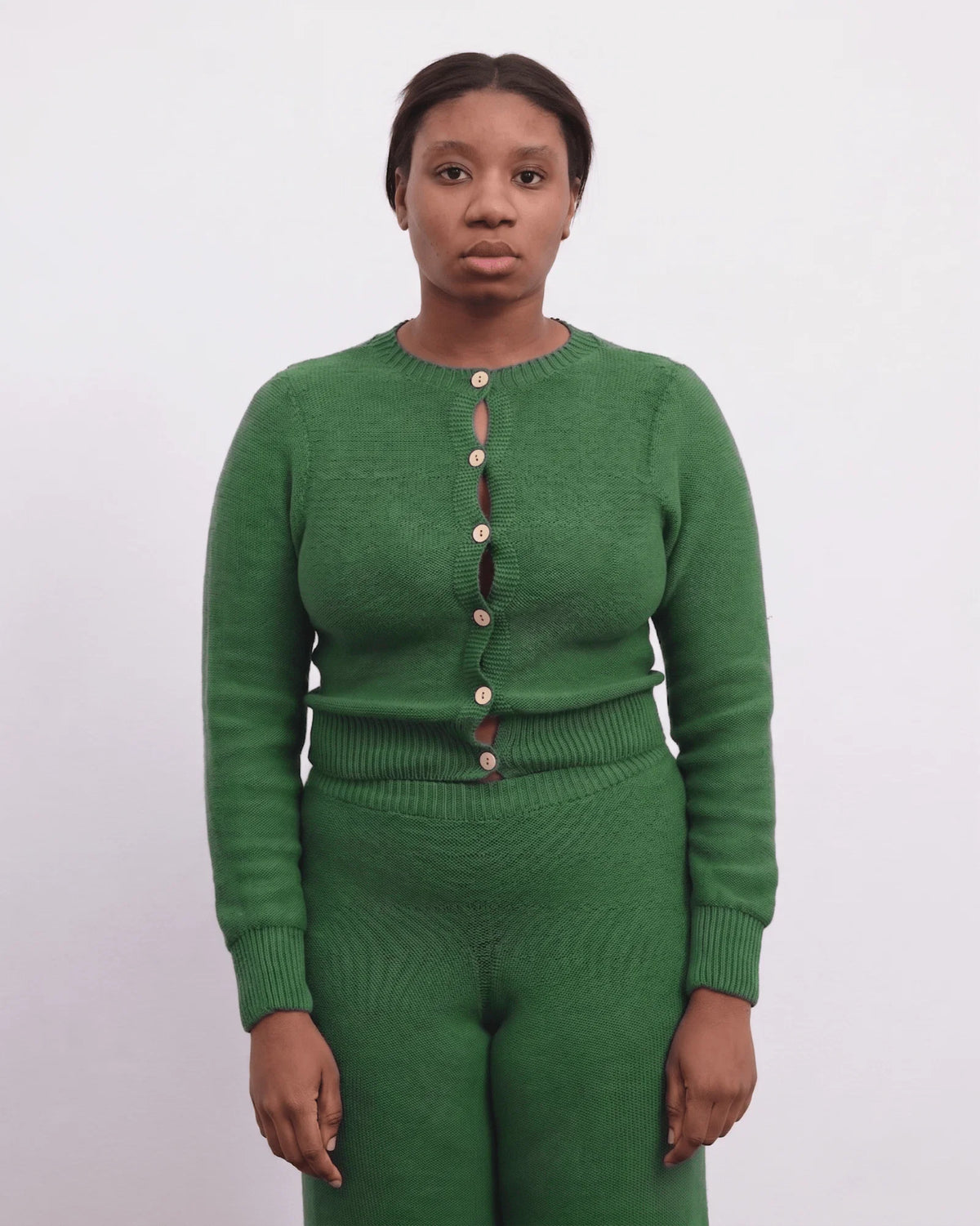 Tier Cardigan - Organic Cotton Knit