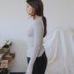 Pama Long Sleeve Tee - Grey Melange