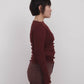 Pama Long Sleeve Tee - Nara Red