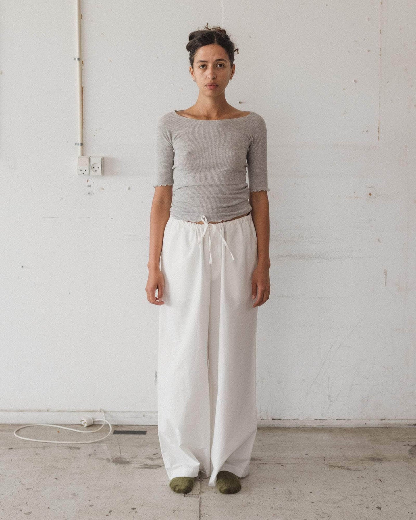 Kolla Pants - Organic Cotton Poplin Undyed