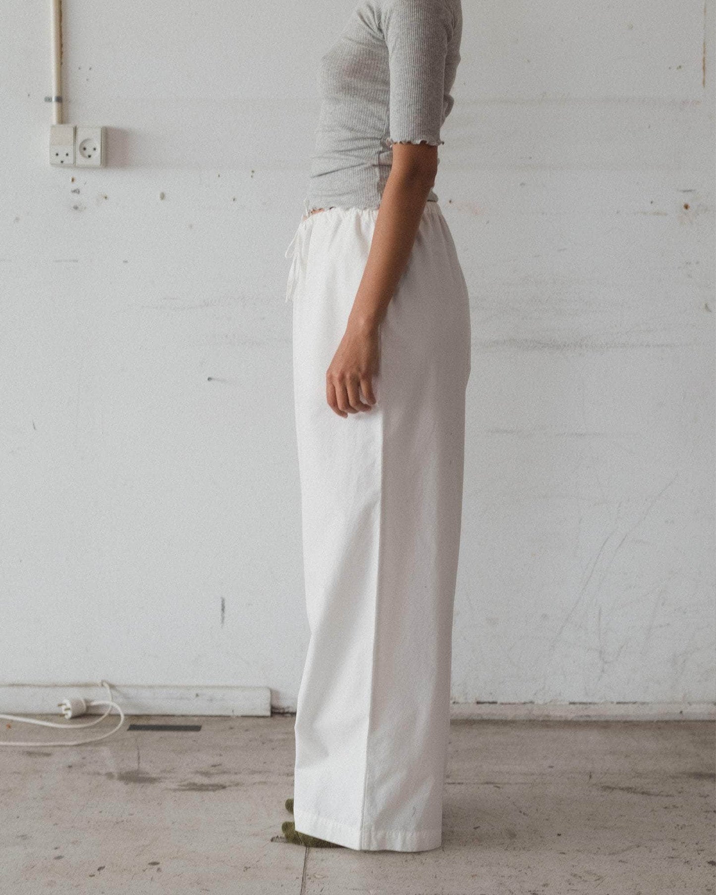Kolla Pants - Organic Cotton Poplin Undyed