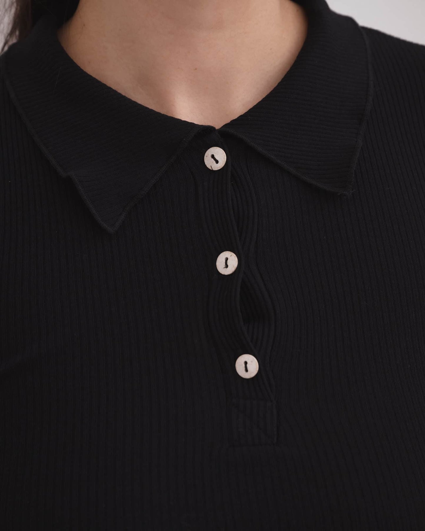 Dual Polo - Recycled Cotton Rib