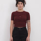 Heart Tee Shirt - Nara Red