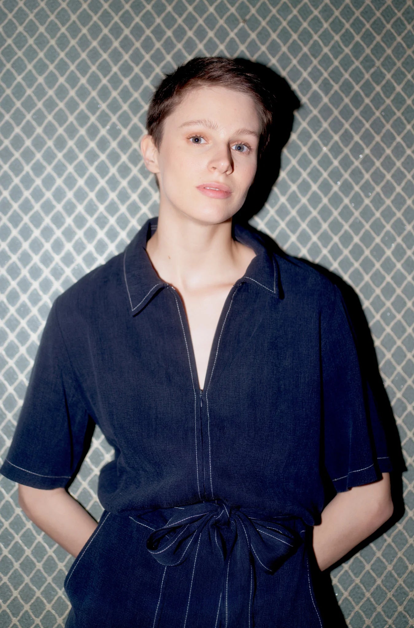 Beatrice Boiler Suit - Navy