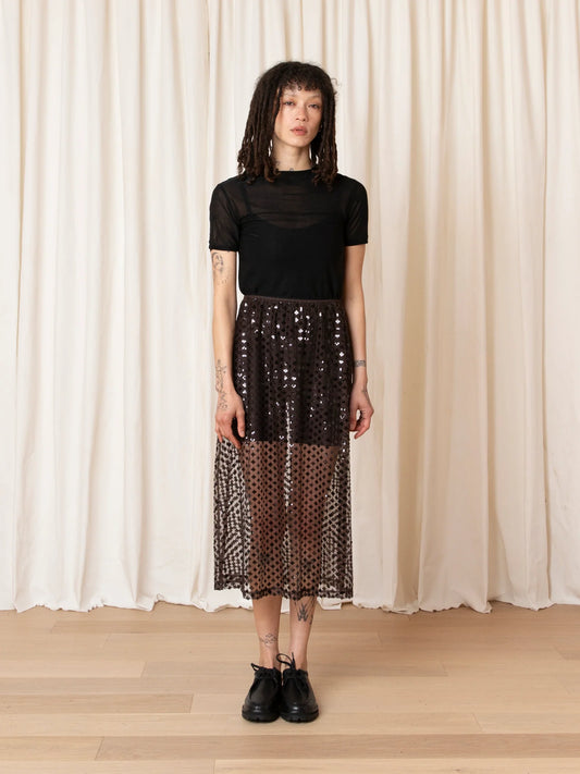 New Mesh T-Shirt - Black